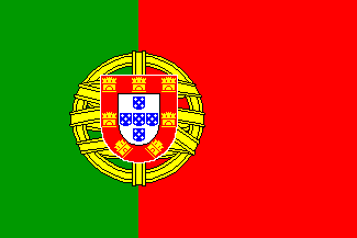 The flag of Portugal